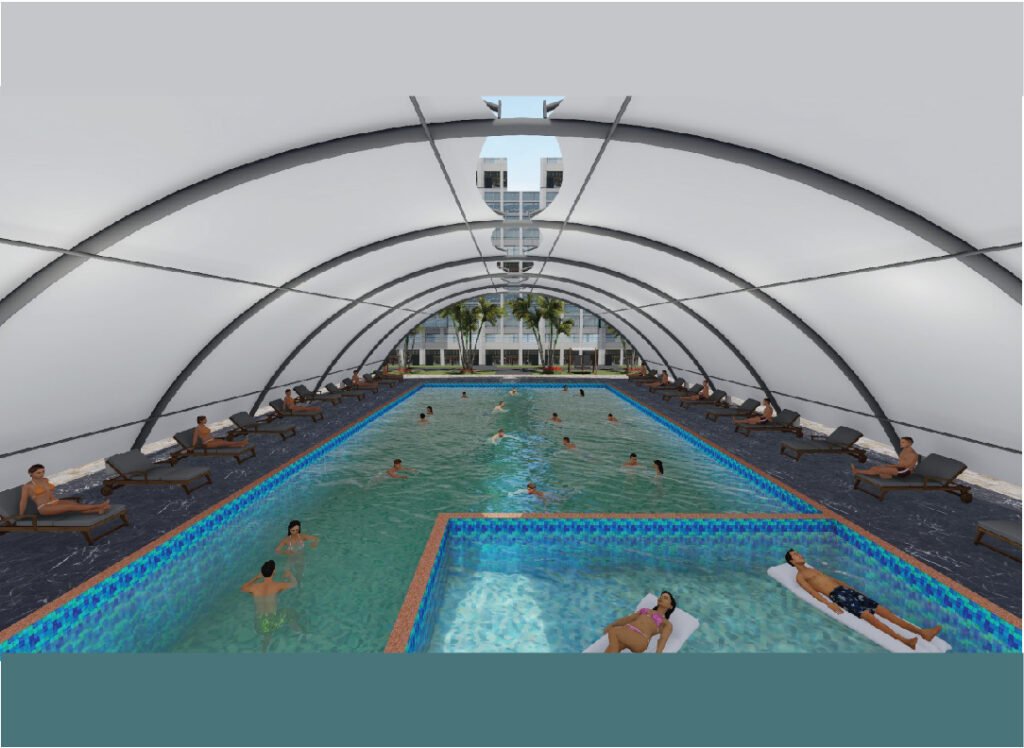 SWIMMING POOL TENSILE at Infinite Structure